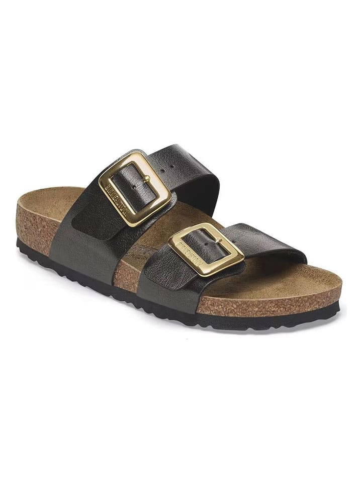 Birkenstock Klapki "Sydney" w kolorze czarnym rozmiar: 38