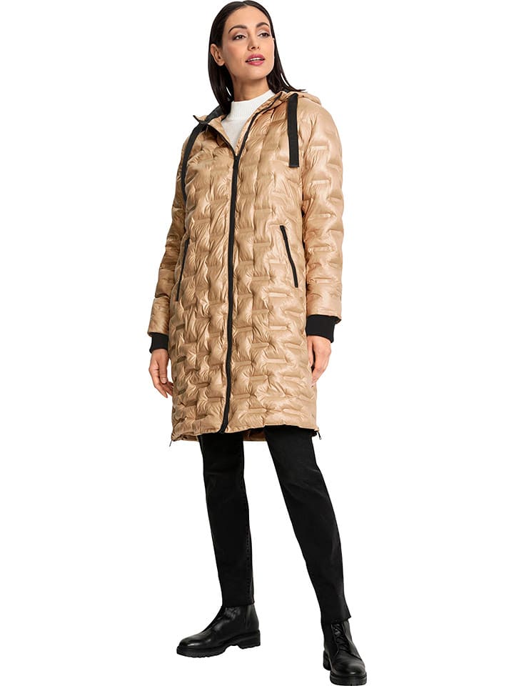 Heine Płaszcz przejściowy w kolorze beżowym rozmiar: 50