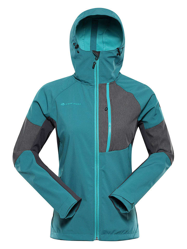 Alpine Pro Kurtka softshellowa w kolorze turkusowym rozmiar: XL
