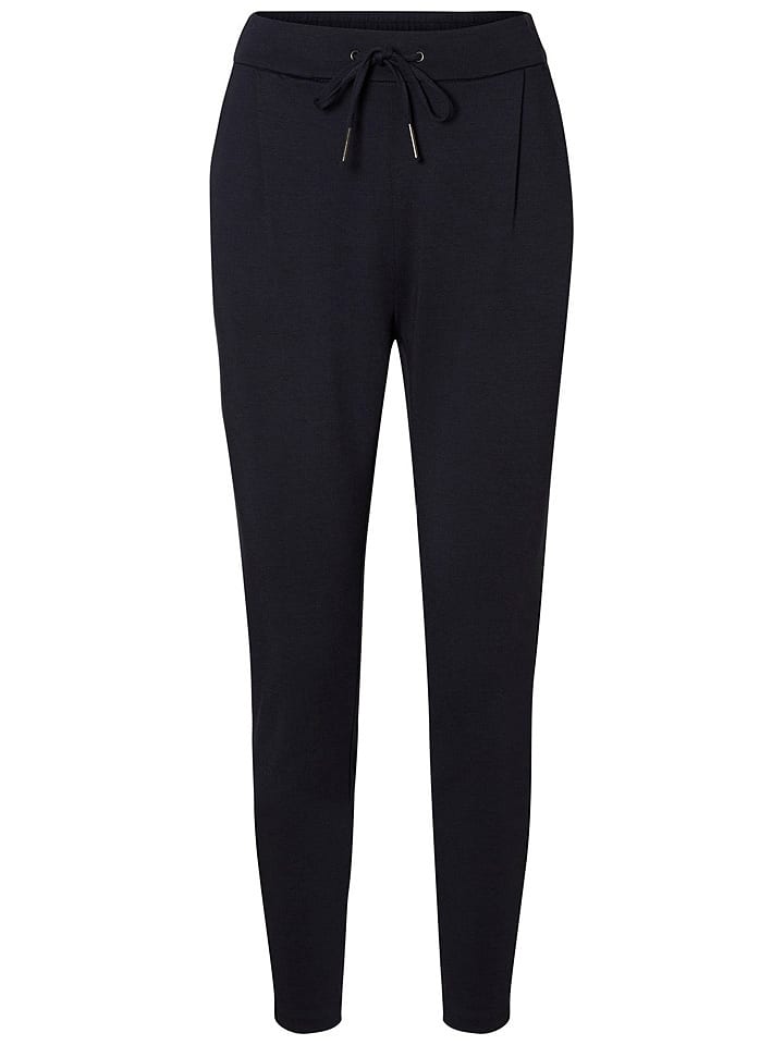 Vero Moda Spodnie "VMEVA" w kolorze granatowym rozmiar: L/L32