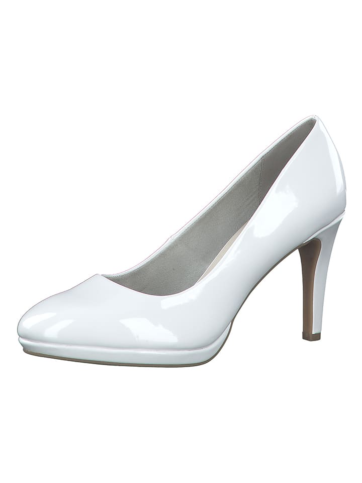 S. Oliver Czółenka w kolorze białym rozmiar: 36