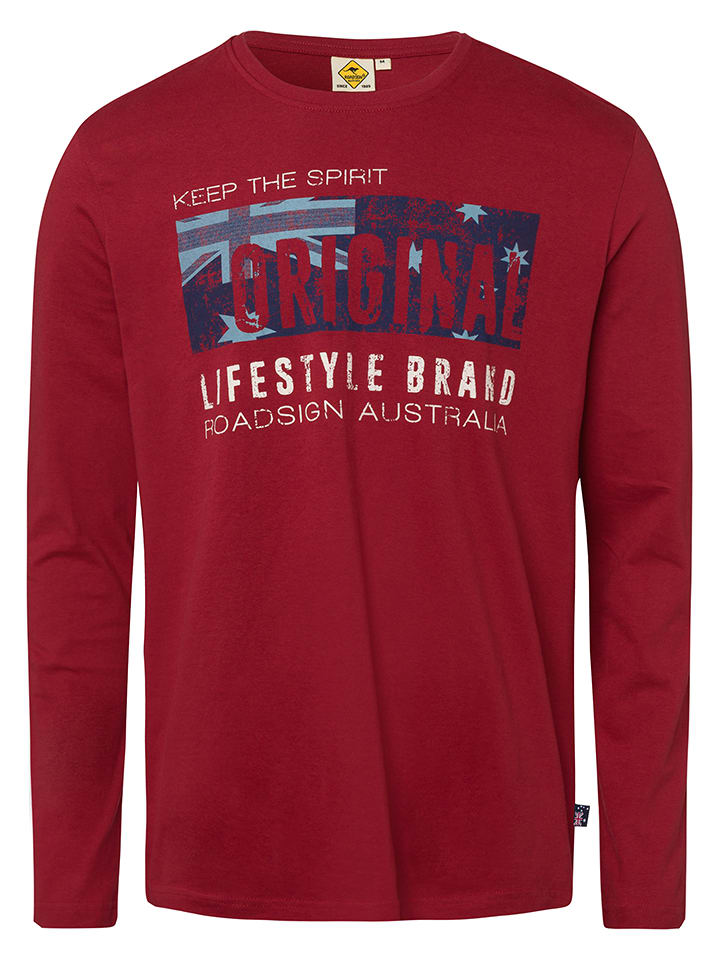 Roadsign Koszulka w kolorze czerwonym rozmiar: L