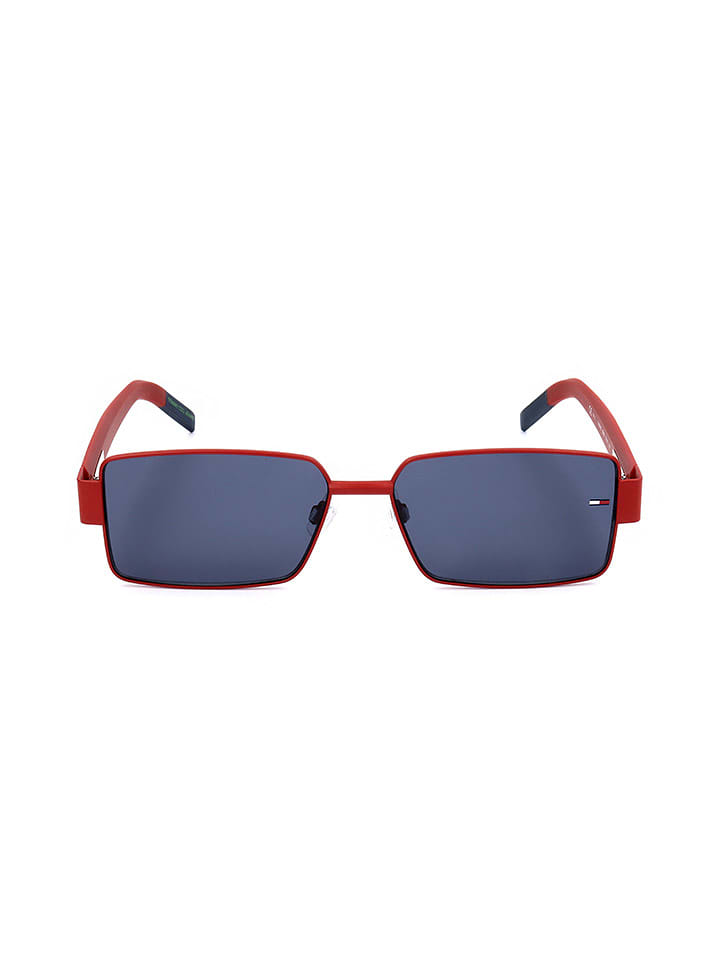 Tommy Hilfiger Okulary przeciwsłoneczne unisex w kolorze czerwonym rozmiar: 57