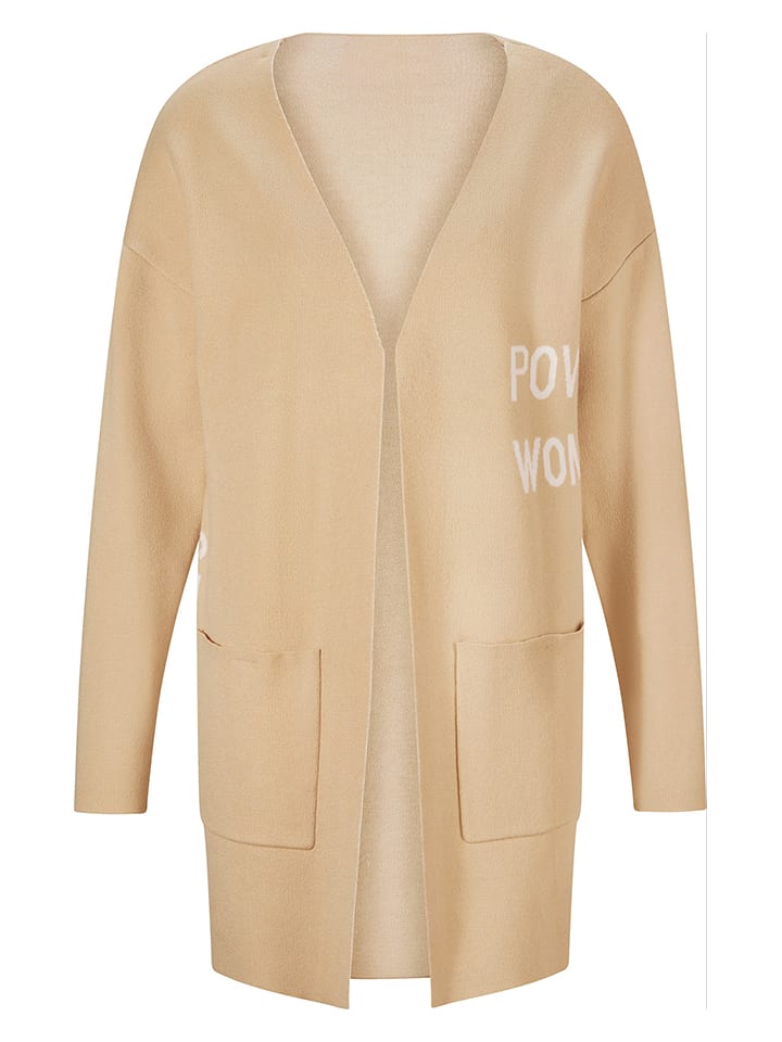 Heine Kardigan w kolorze beżowym rozmiar: 42