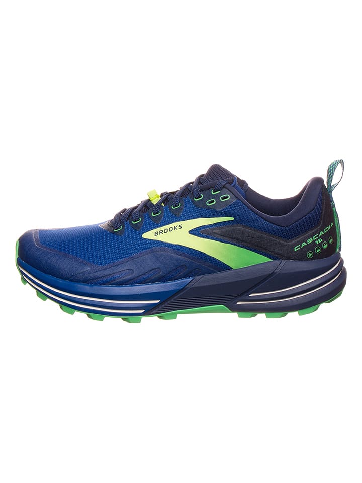 Brooks Buty "Cascadia 16" w kolorze granatowym do biegania rozmiar: 43