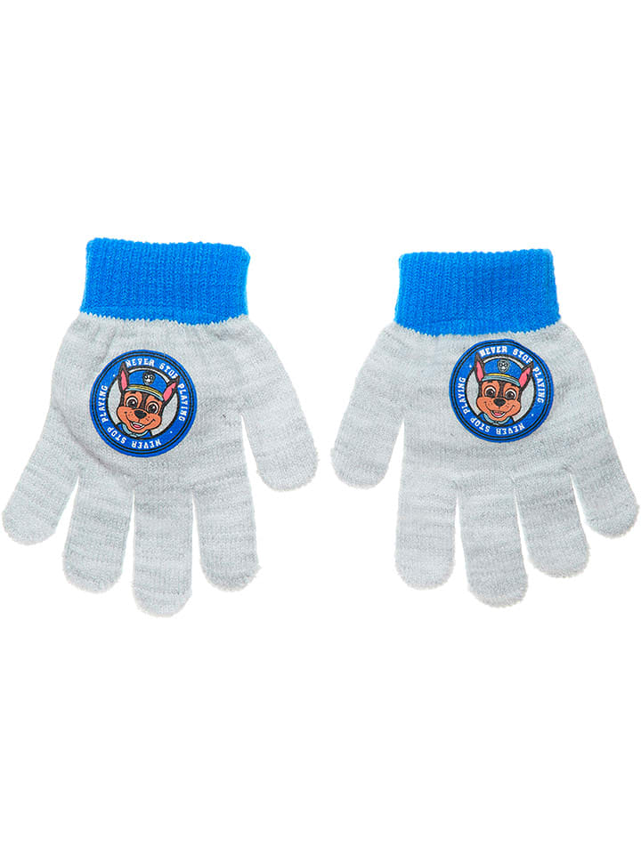 Paw Patrol Rękawiczki "Psi patrol" w kolorze szarym rozmiar: onesize