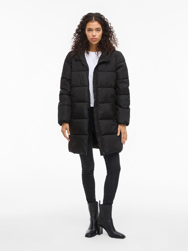 Vila Płaszcz zimowy "Vikarla" w kolorze czarnym rozmiar: 42