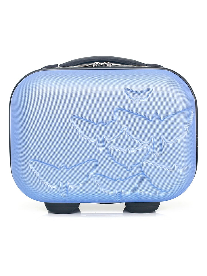 Les P´tites Bombes Kosmetyczka "Aelys" w kolorze błękitnym - 30 x 21,5 x 16 cm rozmiar: onesize