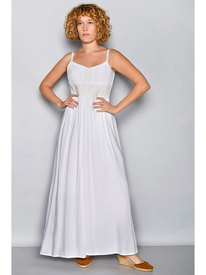 Tarifa Sukienka w kolorze białym rozmiar: M