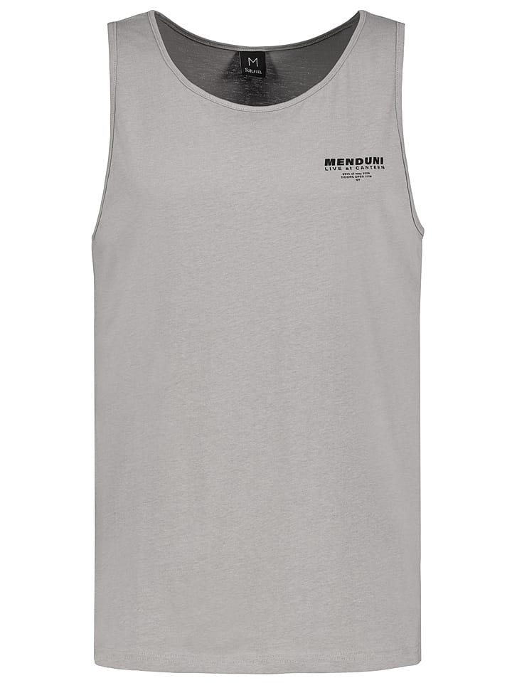 Sublevel Top "Sublevel" w kolorze szarym rozmiar: S