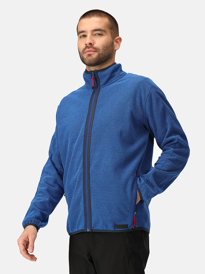 Regatta Kurtka polarowa "Kinwood" w kolorze niebieskim rozmiar: 3XL