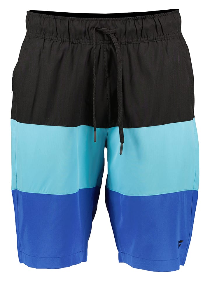 4F Szorty kąpielowe w kolorze czarno-niebieskim rozmiar: S