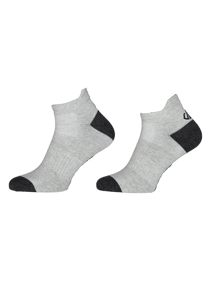 Regatta Skarpety (2 pary) "Accelerate" w kolorze szaro-białym rozmiar: 39-42