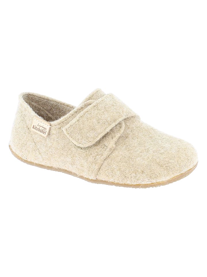 Living Kitzbühel Kapcie w kolorze kremowym rozmiar: 35