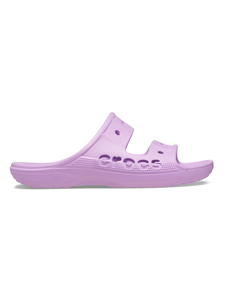 Crocs Klapki "Baya" w kolorze fioletowym rozmiar: 45/46