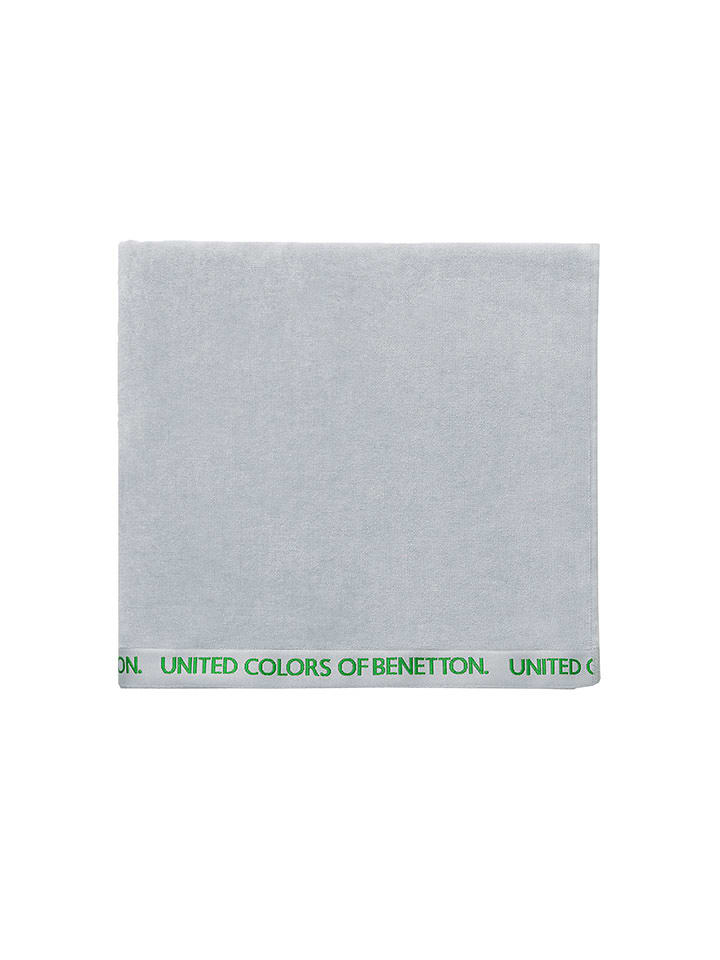 Benetton Ręcznik plażowy w kolorze szarym rozmiar: 90x160 cm
