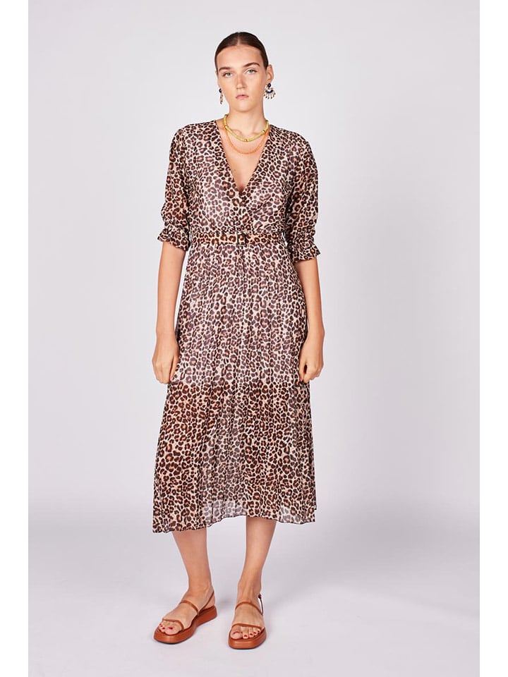 Dioxide Sukienka w kolorze brązowym rozmiar: M