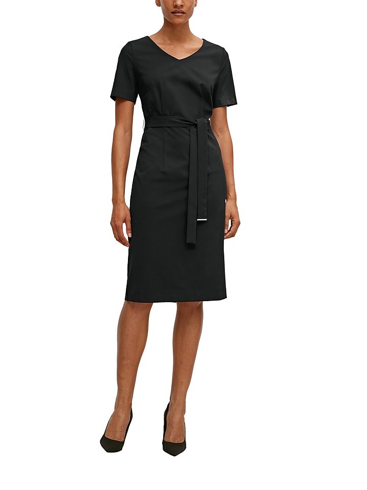 comma Sukienka w kolorze czarnym rozmiar: 44