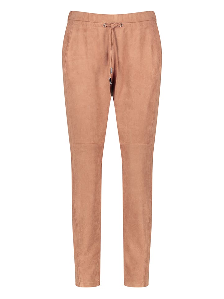 Gerry Weber Spodnie w kolorze jasnobrązowym rozmiar: 46