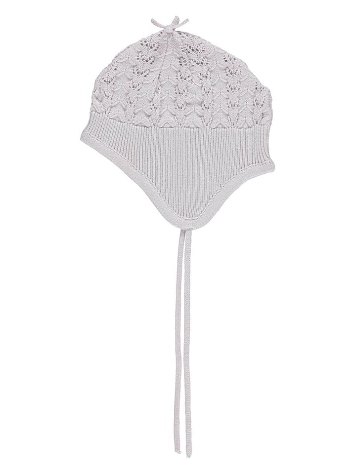 müsli Czapka dzianinowa w kolorze lawendowym rozmiar: 68/74