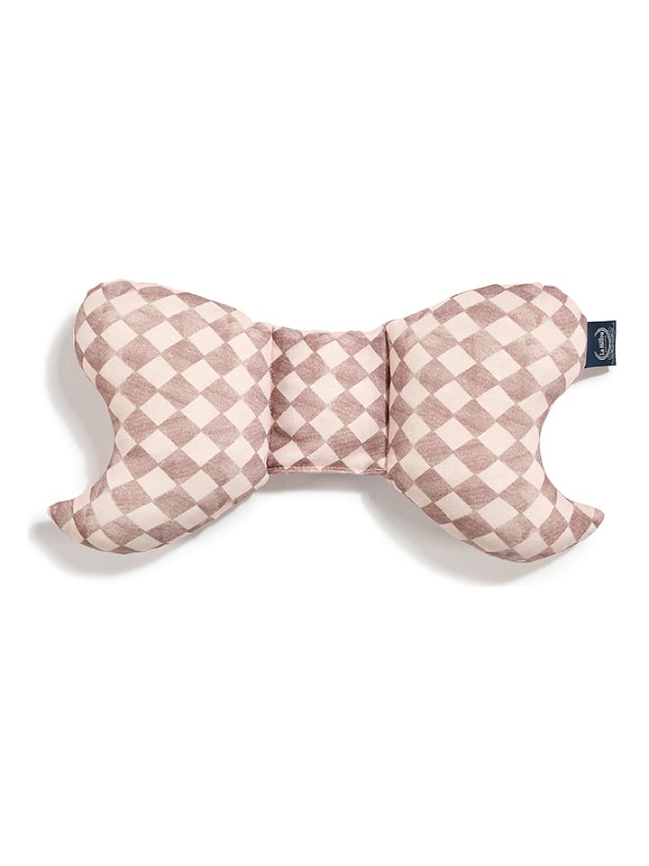 La Millou Poduszka "Angel's Wings" w kolorze jasnoróżowym do wózka - dł. 22 x 37 cm rozmiar: onesize