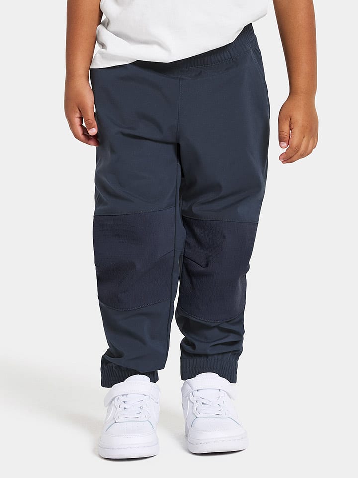 Didriksons Spodnie funkcyjne "Blåbär" w kolorze granatowym rozmiar: 130