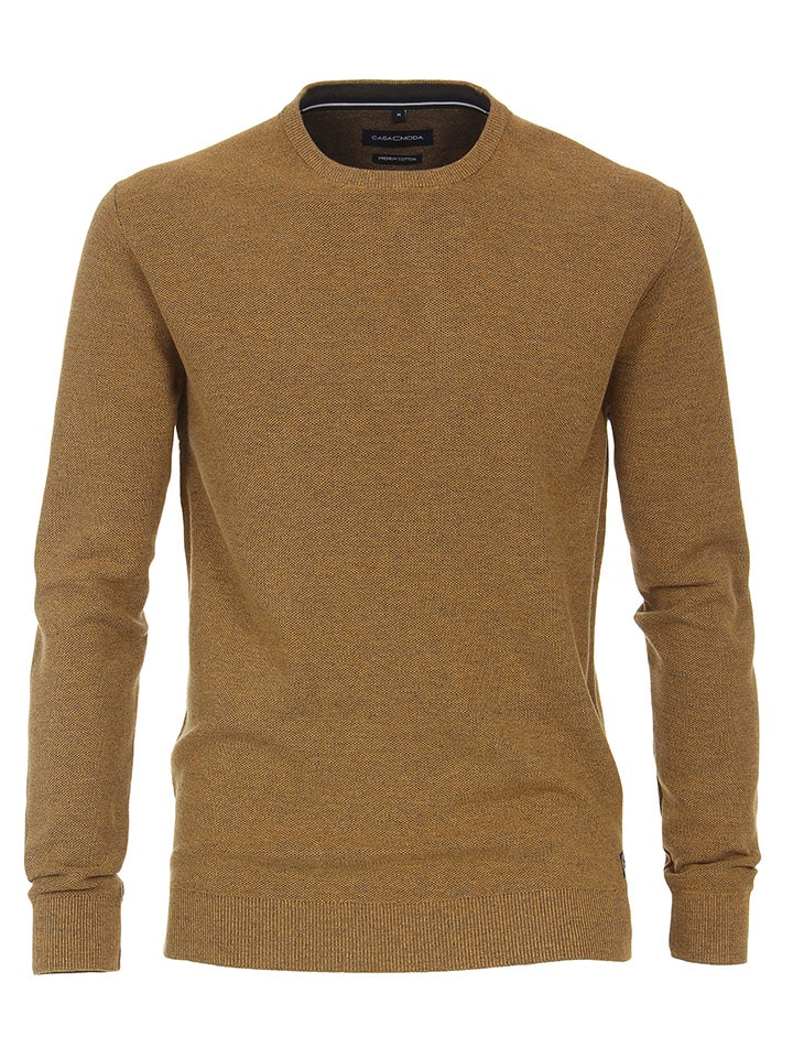 CASAMODA Sweter w kolorze musztardowym rozmiar: XL