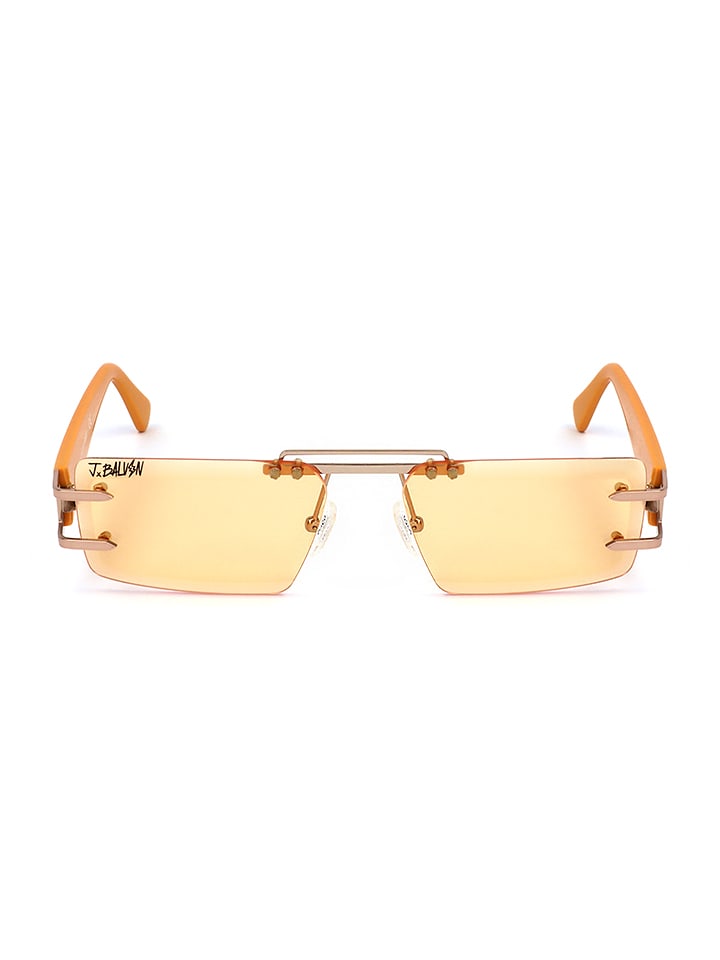 Guess Okulary przeciwsłoneczne unisex w kolorze pomarańczowym rozmiar: 57