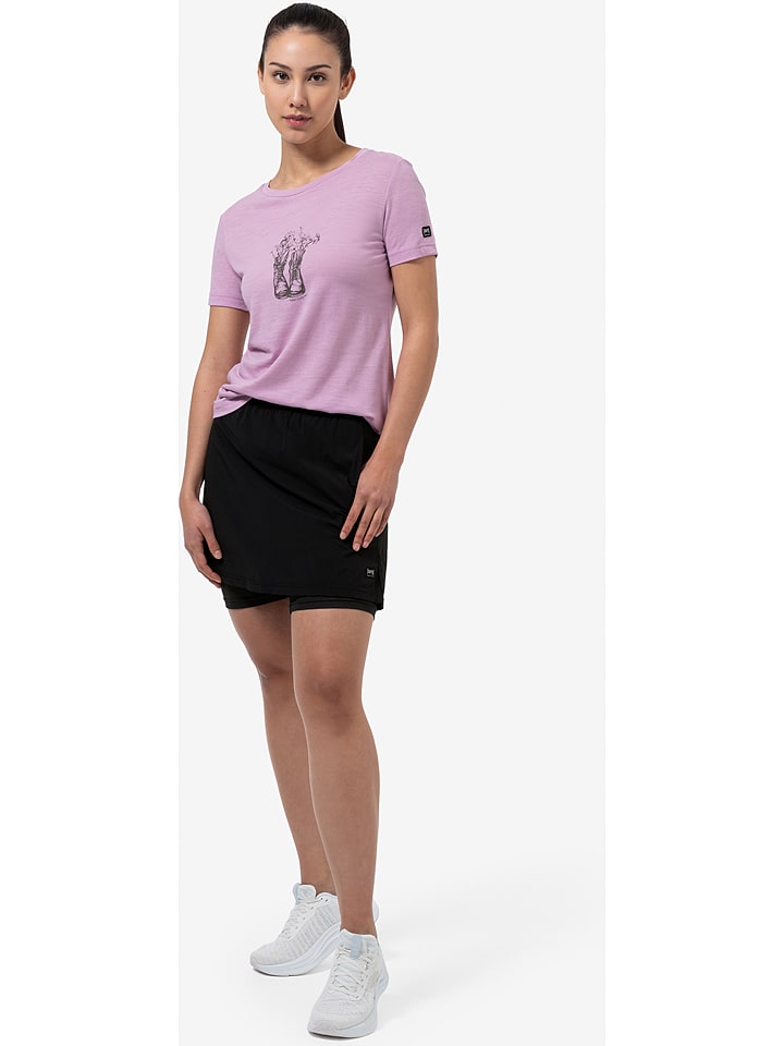 super.natural Spódnica sportowa "Hiking" w kolorze czarnym rozmiar: XS