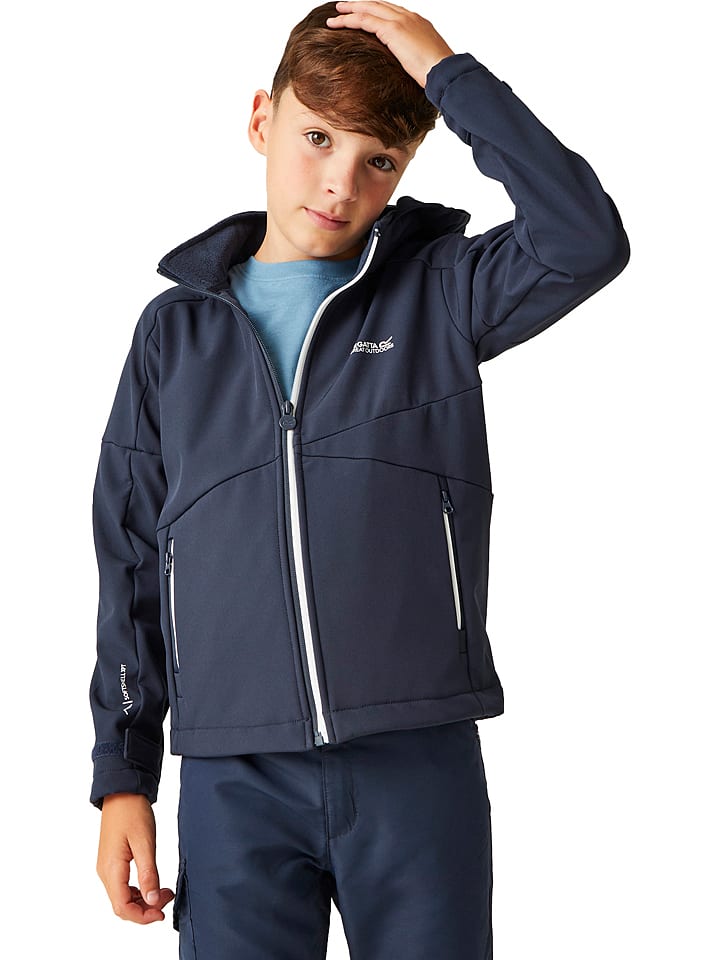 Regatta Kurtka softshellowa "Acidity VII" w kolorze granatowym rozmiar: 164