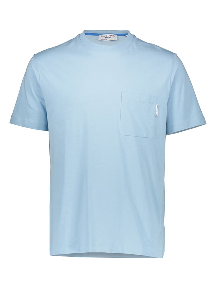 Marc O'Polo DENIM Koszulka w kolorze błękitnym rozmiar: XL