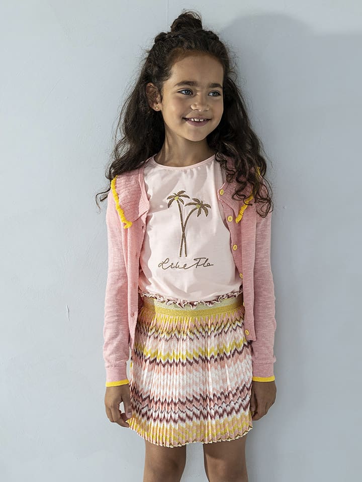 Like Flo Sukienka w kolorze żółto-jasnoróżowym rozmiar: 152