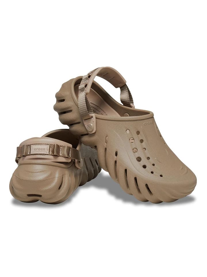 Crocs Chodaki w kolorze beżowym rozmiar: 38/39