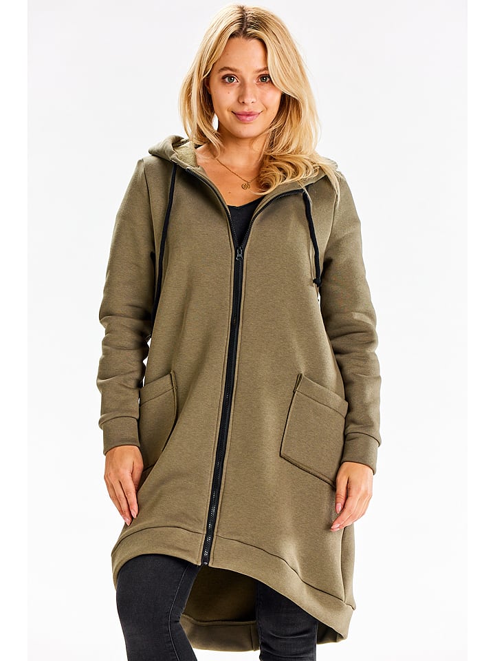 INFINITE YOU Bluza w kolorze khaki rozmiar: L/XL