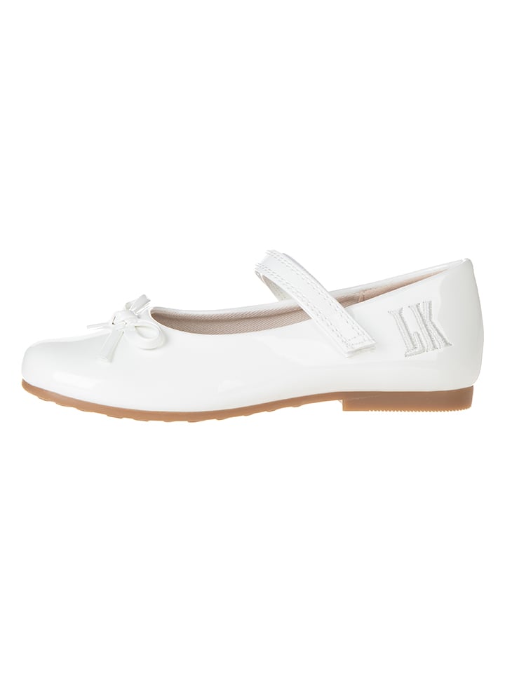 Lelli Kelly Baleriny w kolorze białym z paskiem rozmiar: 35