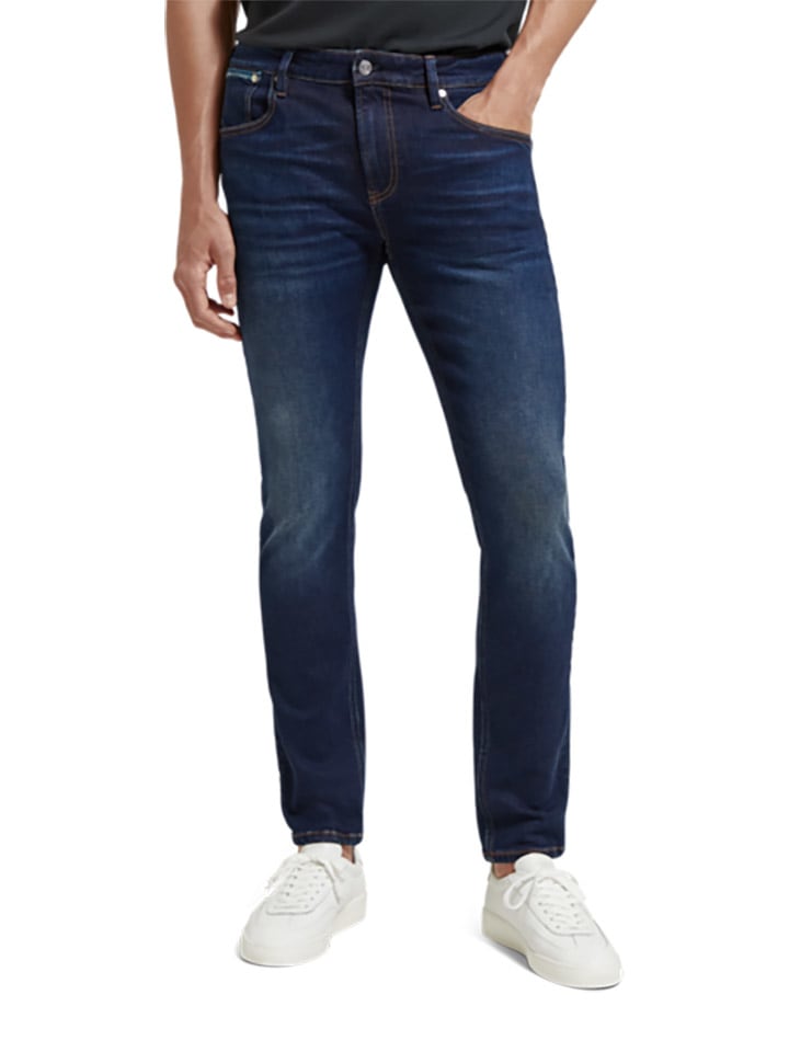 Scotch & Soda Dżinsy - Skinny fit - w kolorze granatowym rozmiar: W30/L32