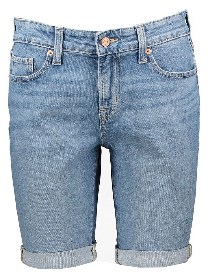 GAP Bermudy dżinsowe w kolorze błękitnym rozmiar: W27