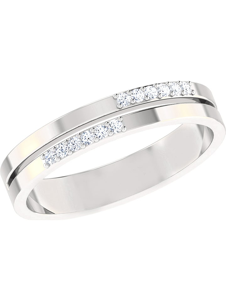 Vittoria Jewels Złoty pierścionek z diamentami rozmiar: 61