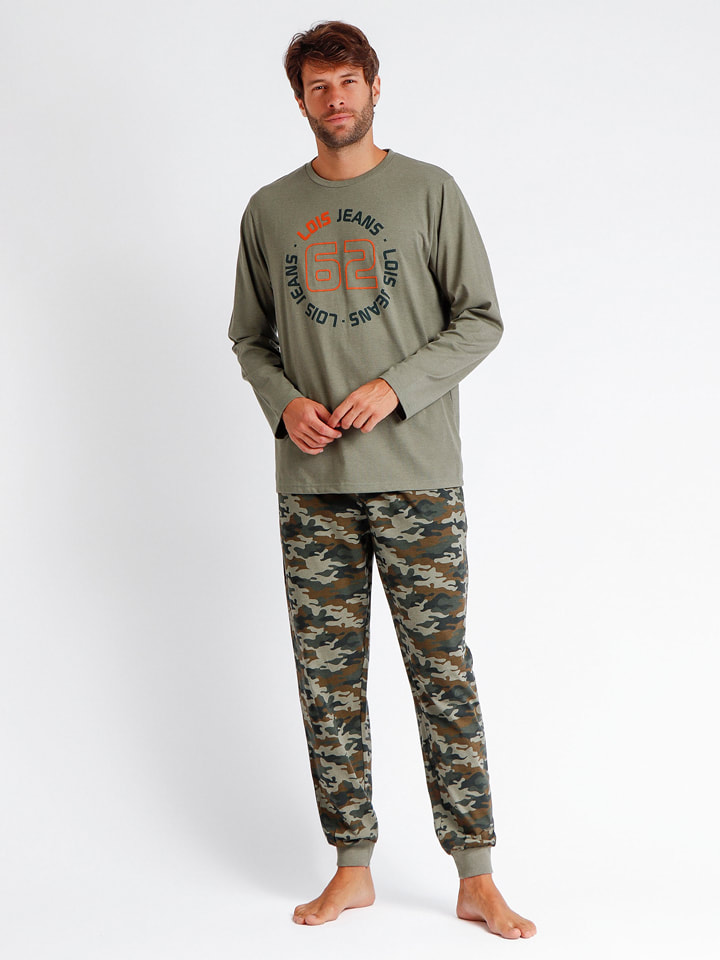 admas Piżama w kolorze khaki rozmiar: M