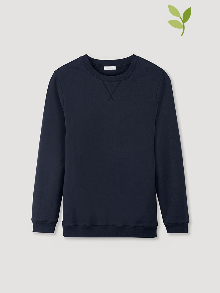 Hessnatur Bluza w kolorze granatowym rozmiar: 48