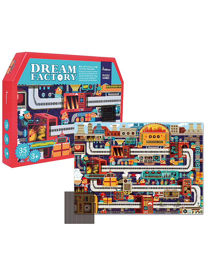 Edukalu 35-częściowe puzzle "Dream Factory" - 3+ rozmiar: onesize