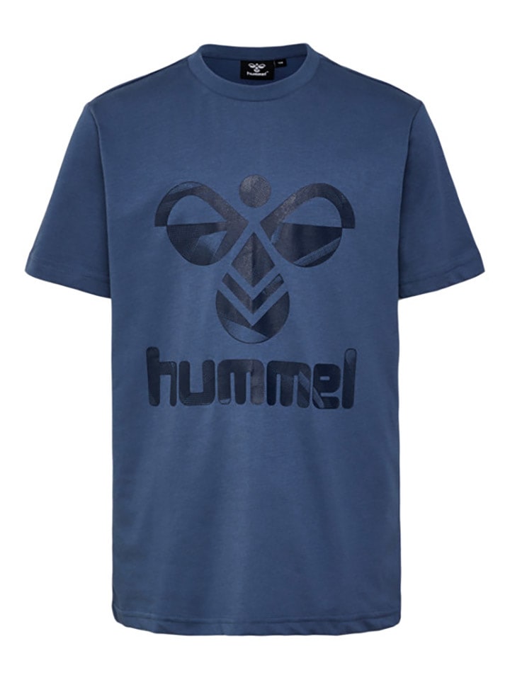 Hummel Koszulka "Sofus" w kolorze granatowym rozmiar: 164