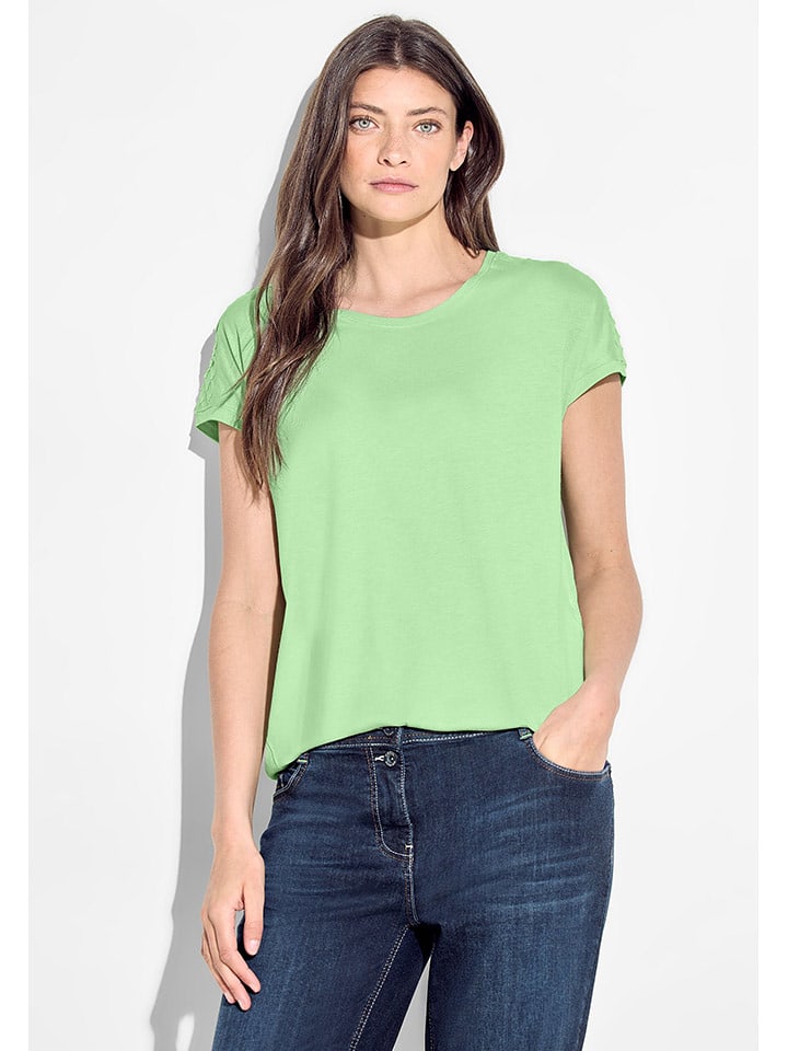 Cecil Koszulka w kolorze jasnozielonym rozmiar: S