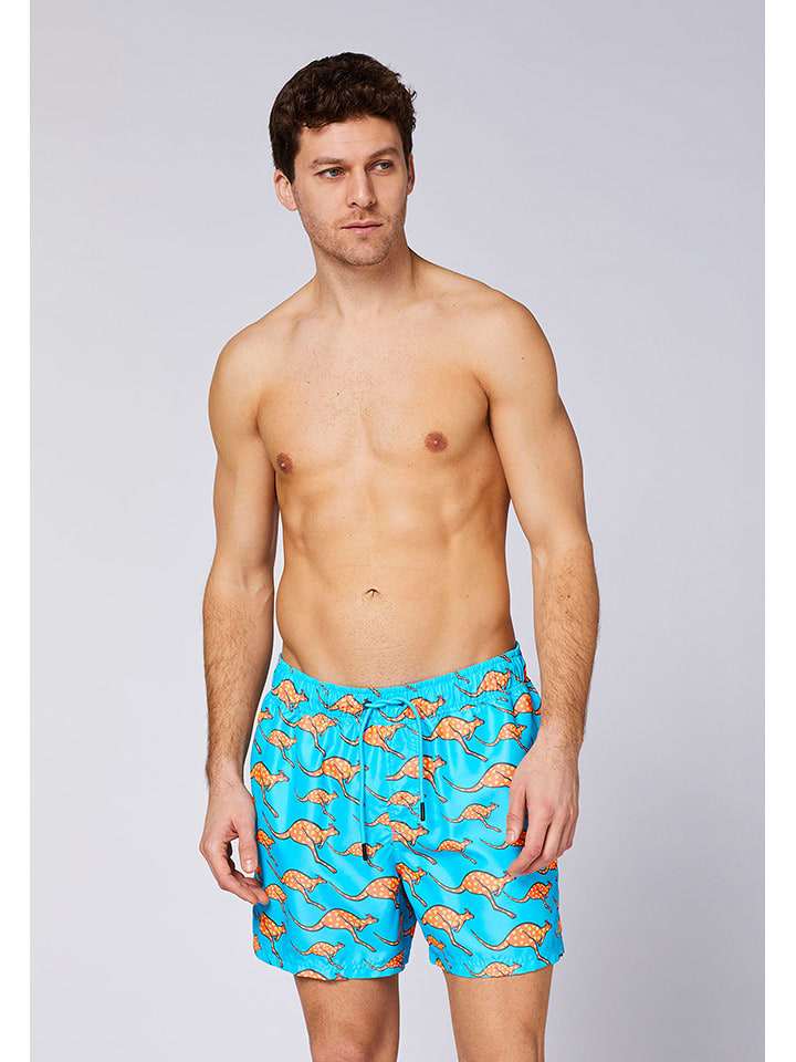 Chiemsee Szorty kąpielowe w kolorze błękitnym rozmiar: M