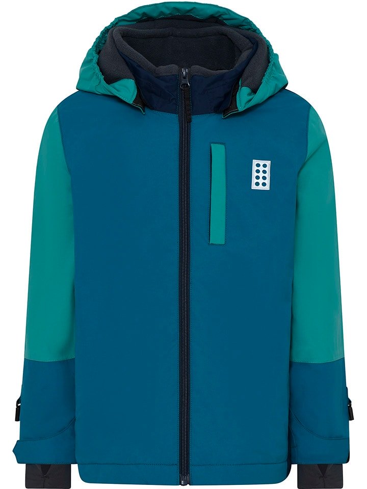 LEGO Kurtka narciarska "Jesse 701" w kolorze niebiesko-turkusowym rozmiar: 164