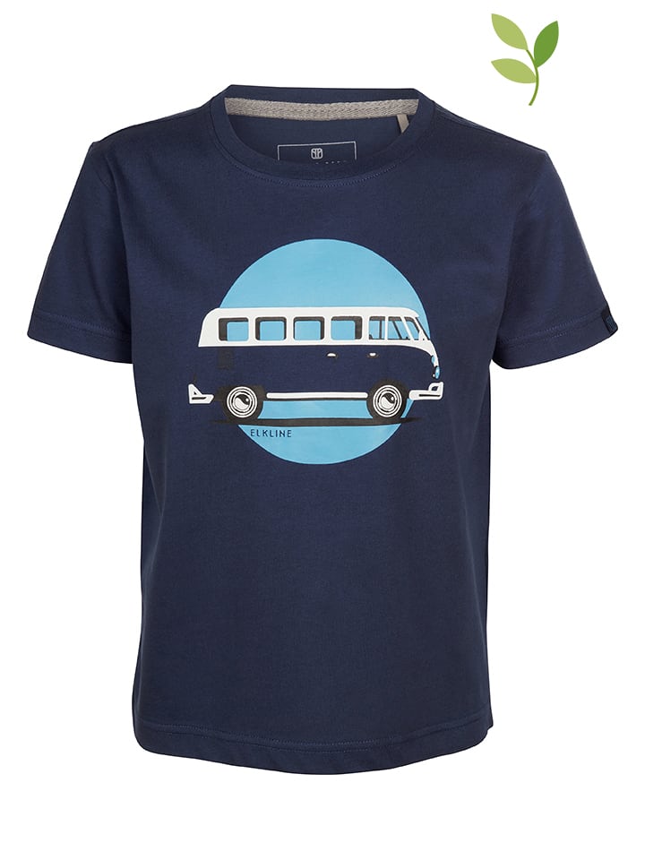 elkline Koszulka "Lückenbüsser" w kolorze granatowym rozmiar: 140/146