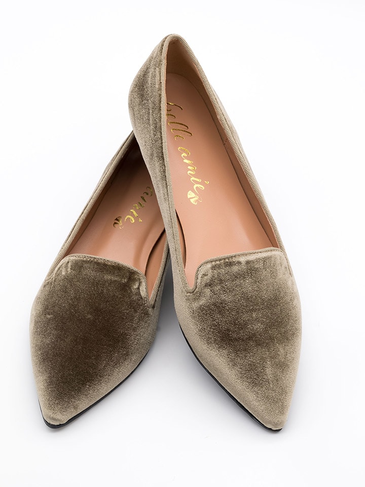 Belle Amie Baleriny w kolorze szarobrązowym rozmiar: 40