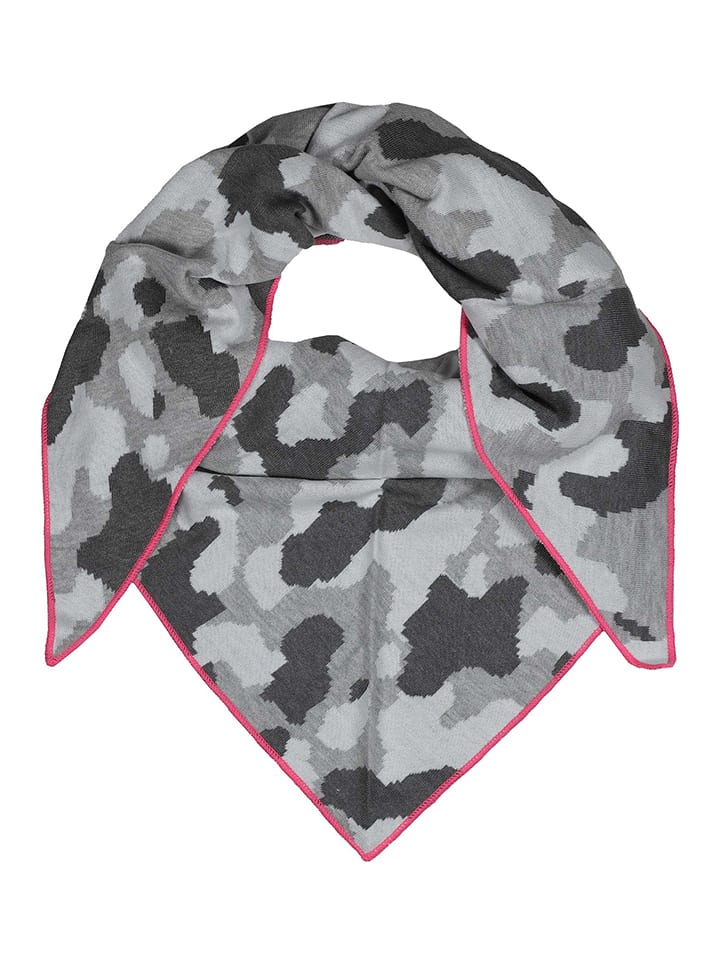 Zwillingsherz Chustka w kolorze szarym - 185 x 95 cm rozmiar: onesize