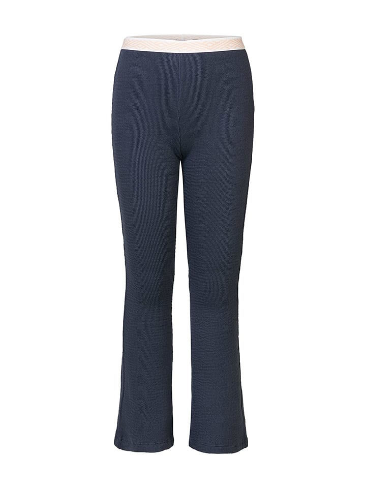 Spodnie "Peabody" w kolorze granatowym