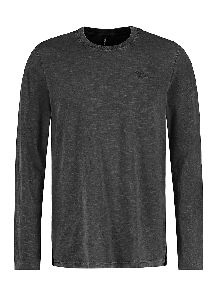 Sublevel Koszulka w kolorze antracytowym rozmiar: XL